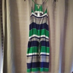 NWT Banana Republic striped dress with pockets